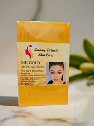 24K Gold Amino Acid Soap – Imany Deluchi