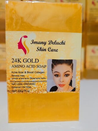 24K Gold Amino Acid Soap – Imany Deluchi